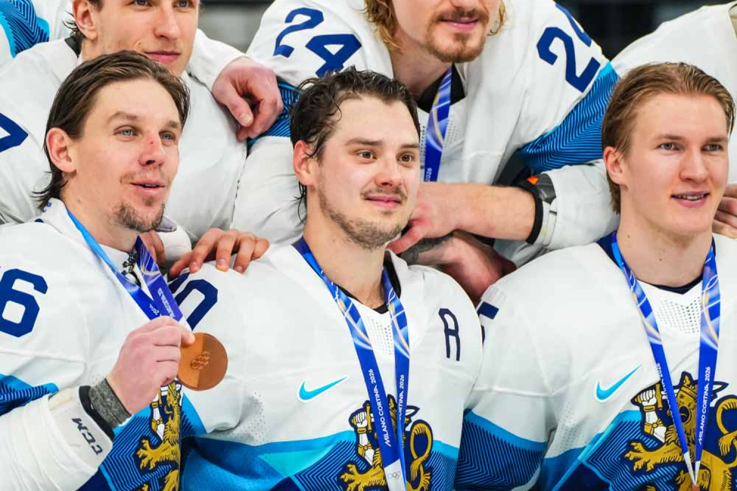 Lisää kuvia Leijonien pronssijuhlista