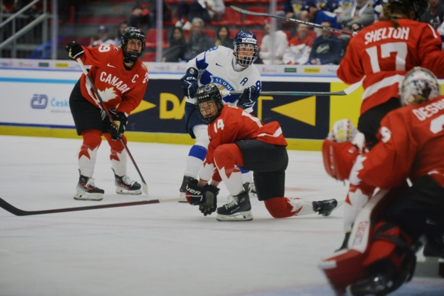 Maalikooste: Kanadan toisen erän tehohetki liikaa Naisleijonille – Pronssipelissä vastassa Tshekki: "Tämä on nollattava nyt heti" 