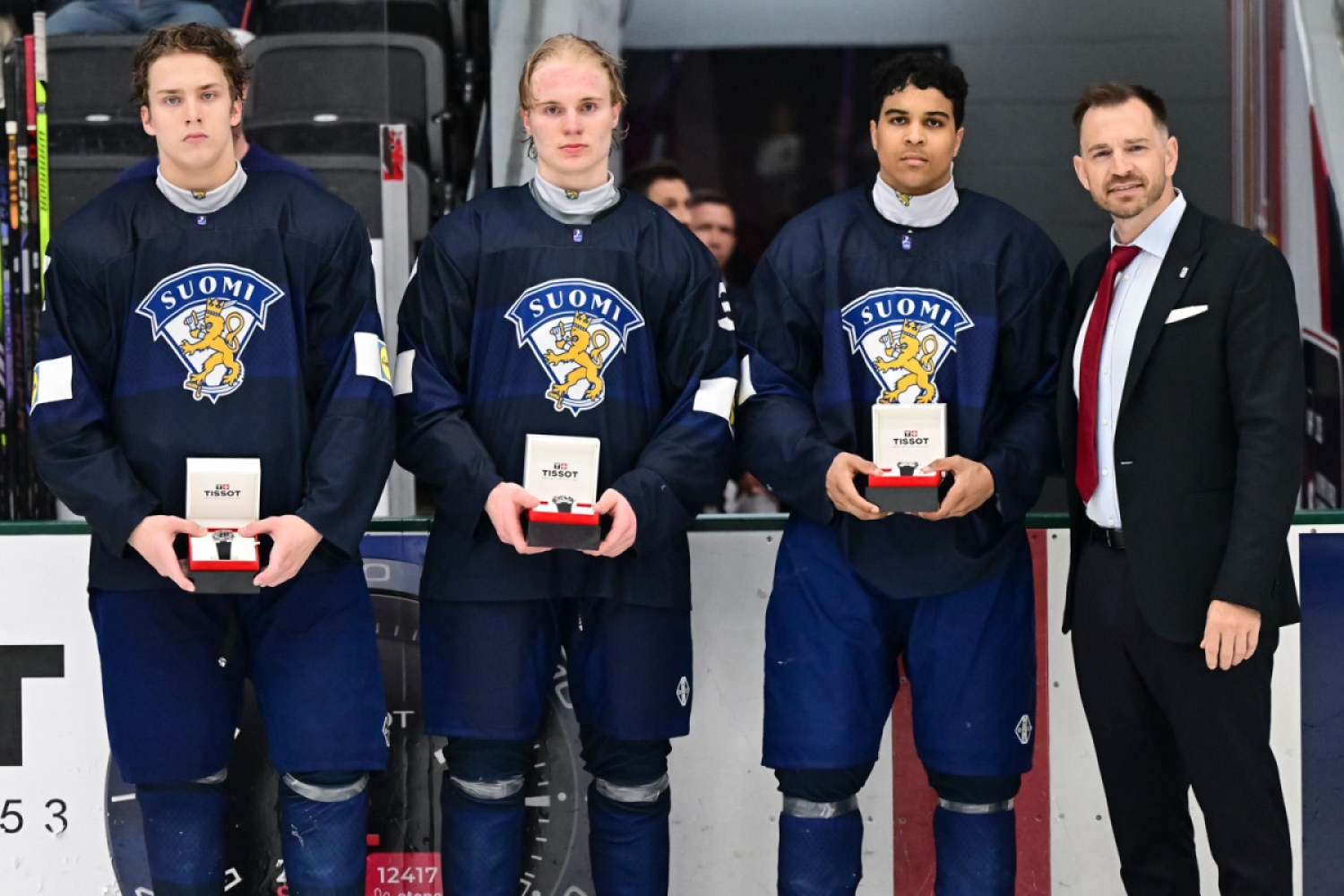 Pikkuleijonien parhaat pelaajat MM-kisoissa: Orpana, Piiparinen, Westergård 