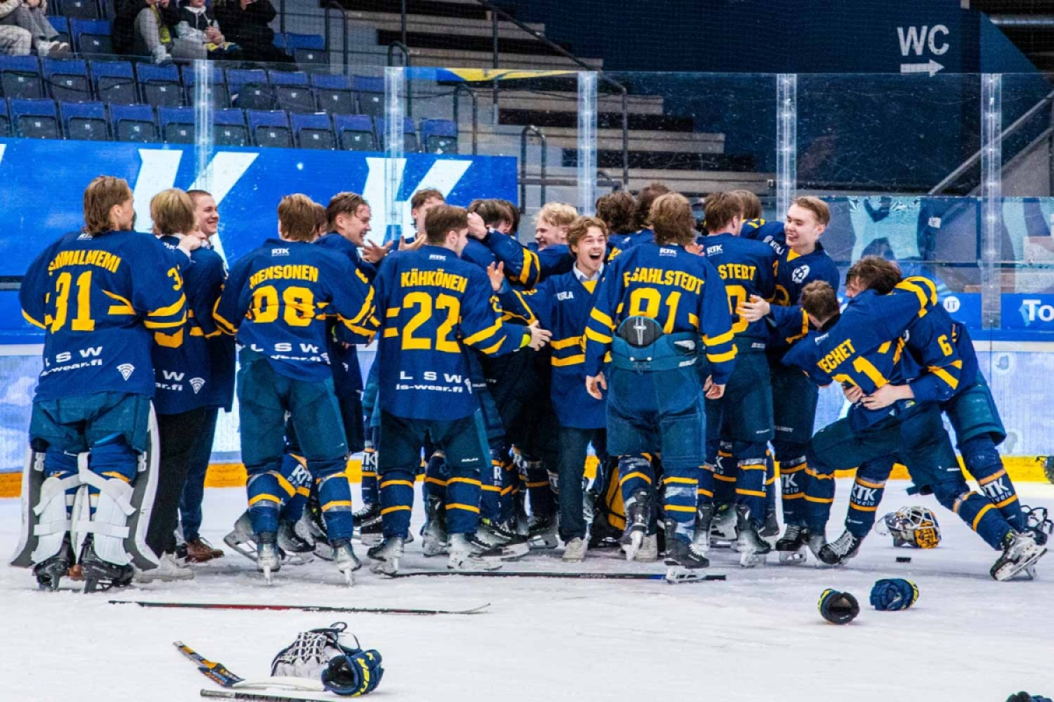 Lukko-puolustaja kirjoitti nimensä mestaruusmaalin tekijöiden listalle
