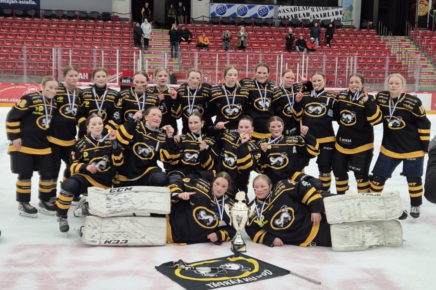Kärpät N16 Suomen mestariksi Vaasassa