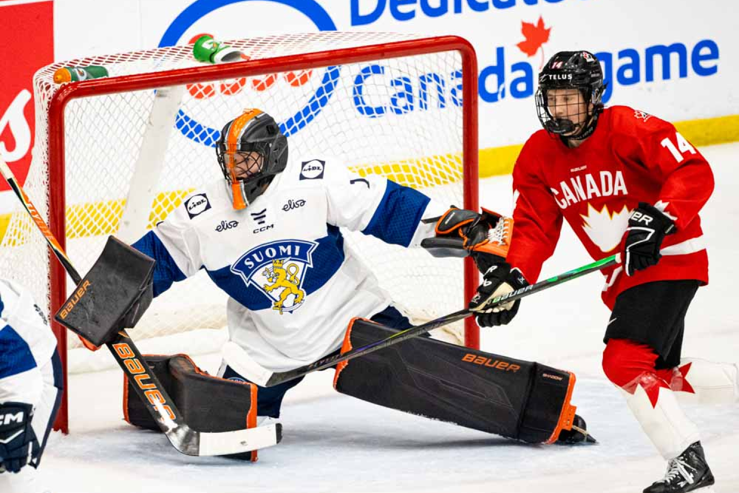 Kanada karkasi toisessa erässä U17 World Challenge -turnauksen avausottelussa – Suomi tehokas ylivoimalla