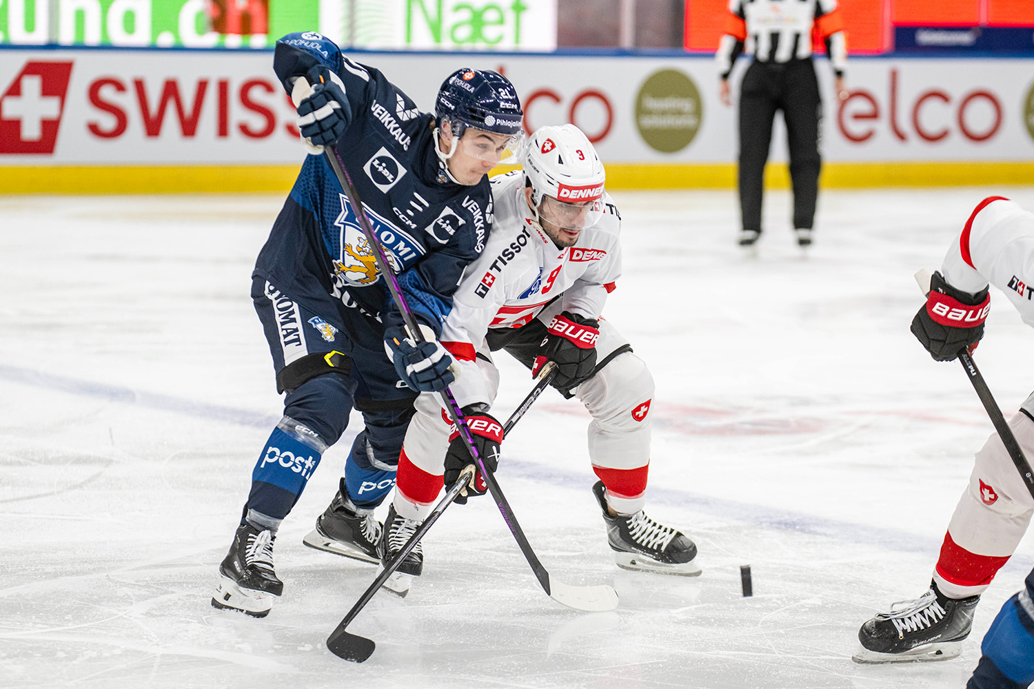 Suomi päätti Sveitsin EHT:n jatkoaikavoittoon kotijoukkue Sveitsistä - Maalikooste