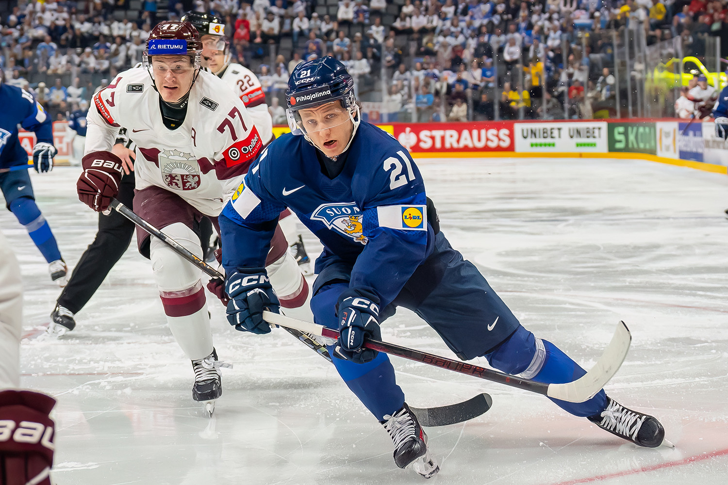 Näin A-maajoukkueen matka kohti kevään MM-kisoja etenee - Kevään ensimmäinen peli Lahdessa 22.4. Latviaa vastaan 