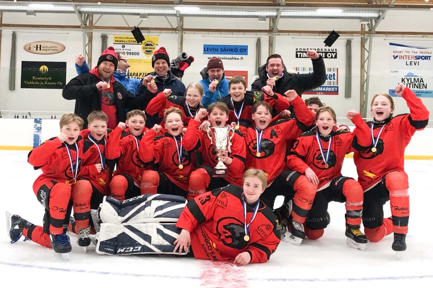 KiPSillä mestaruusjuhlat U13 AA:n lohkossa 5