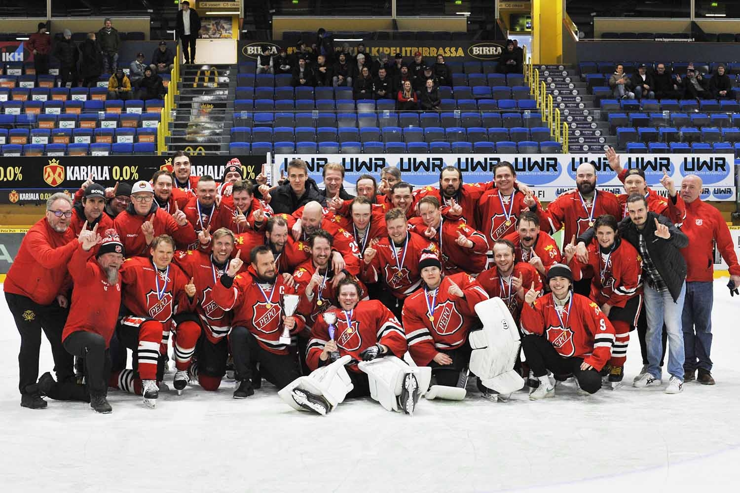 PEPO HC juhli voittoa II-divisioonan neloslohkossa