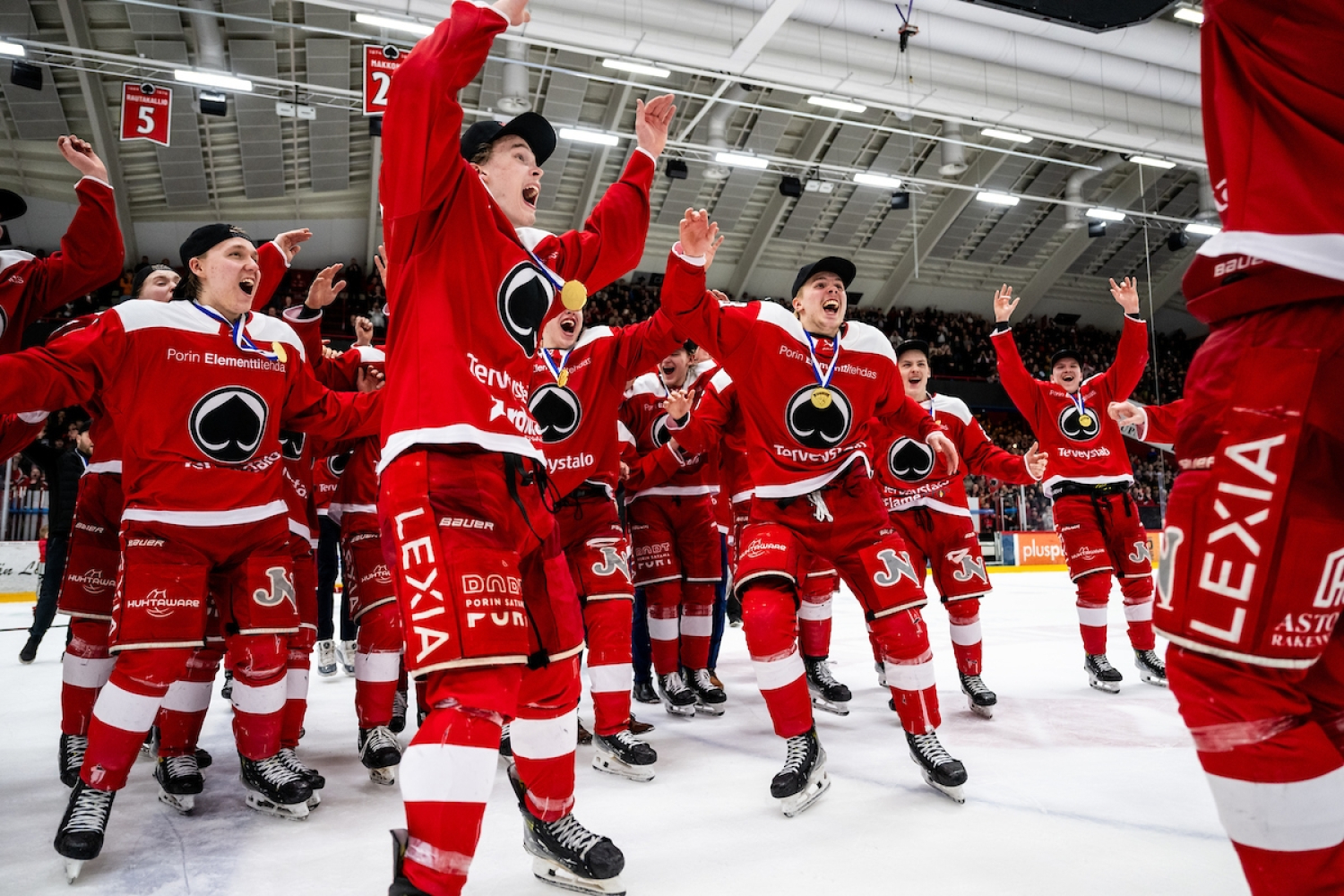 Maalikooste: Ässät juhlii U20 SM-sarjan Suomen mestaruutta!
