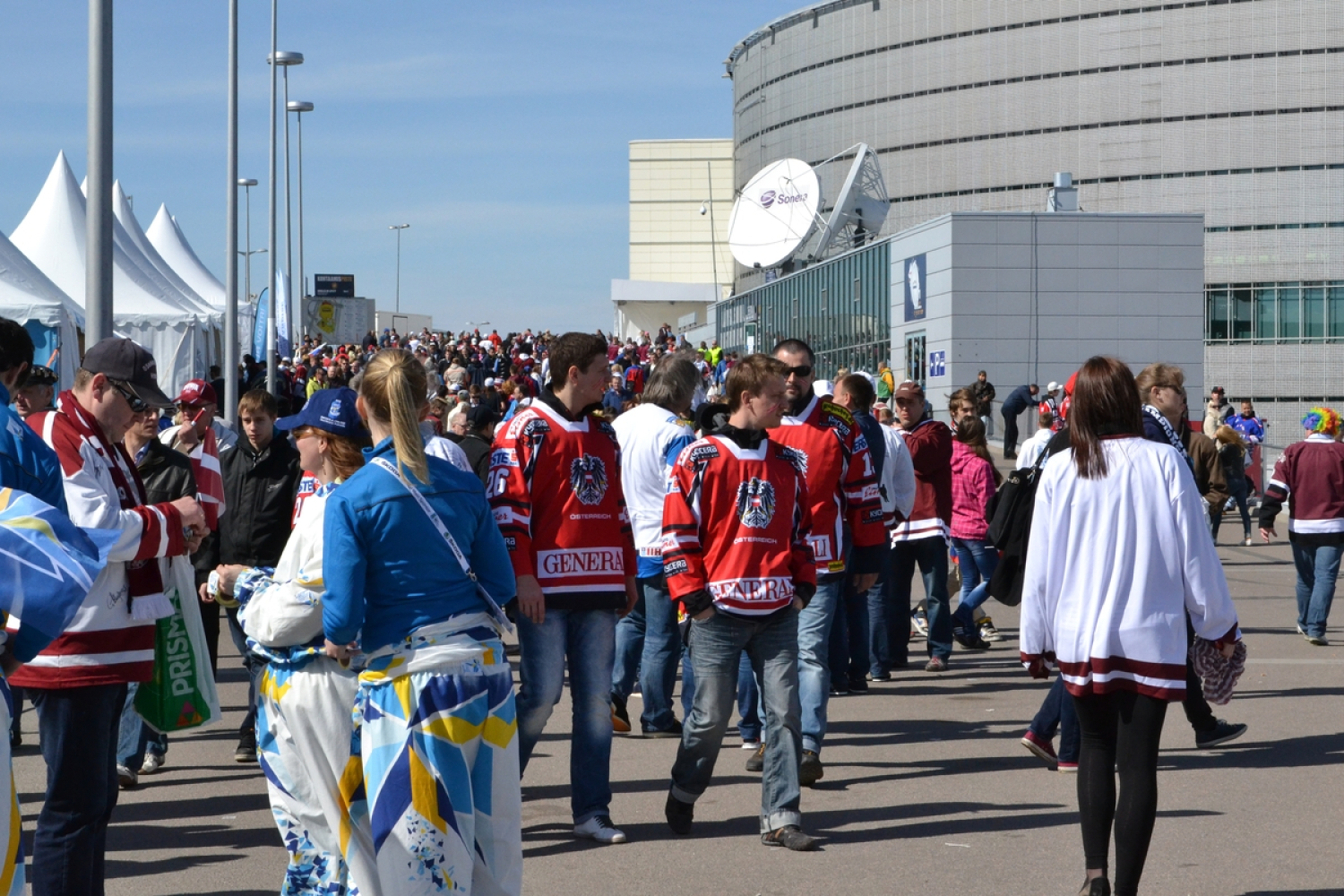 MM-Leijonat veti hienot yleisömäärät Hartwall Areenaan