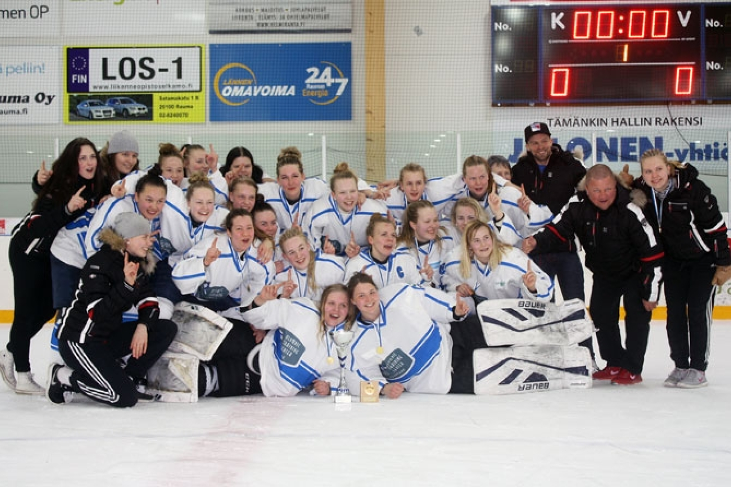 A-tyttöjen Suomen mestari 2016: Kuortane!
