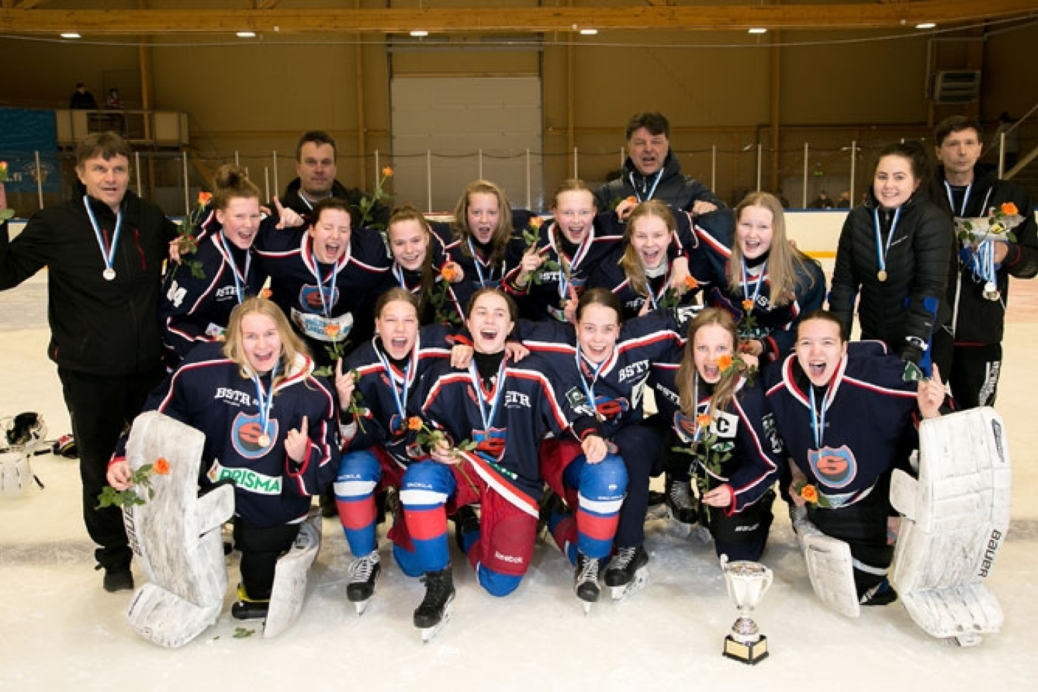 S-Kiekko on C-tyttöjen Suomen mestari 2017!