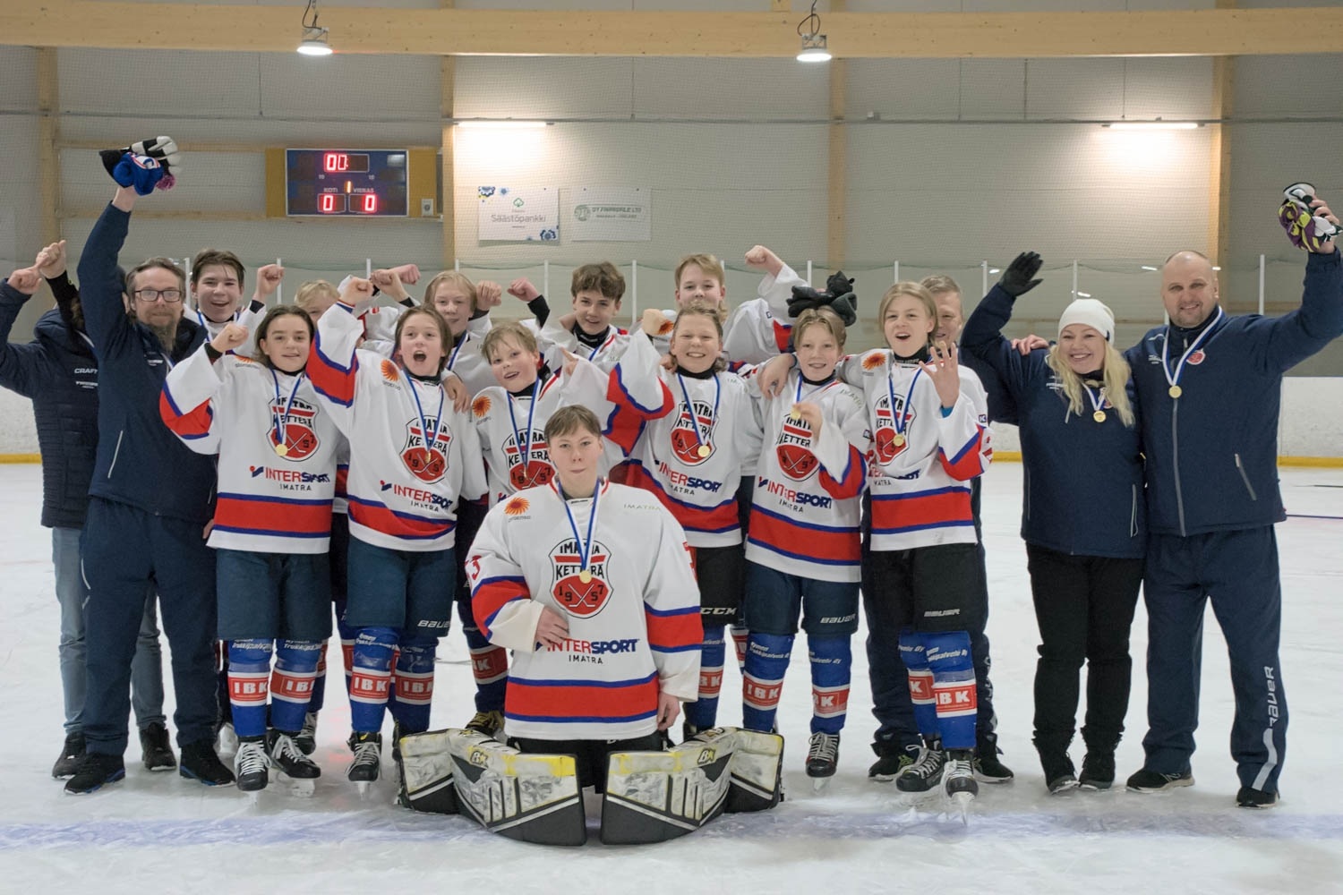 Ketterälle kultaa U14 AAA:n neloslohkossa