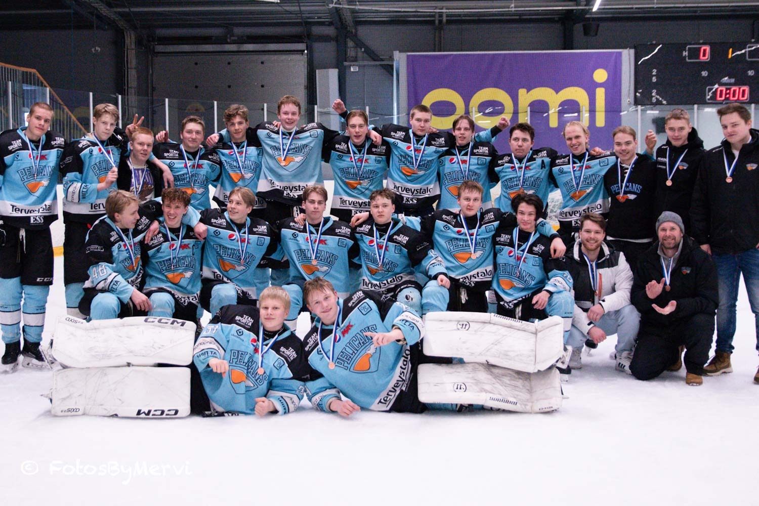 U17 Suomi-sarjan pronssit korjasi Pelicans