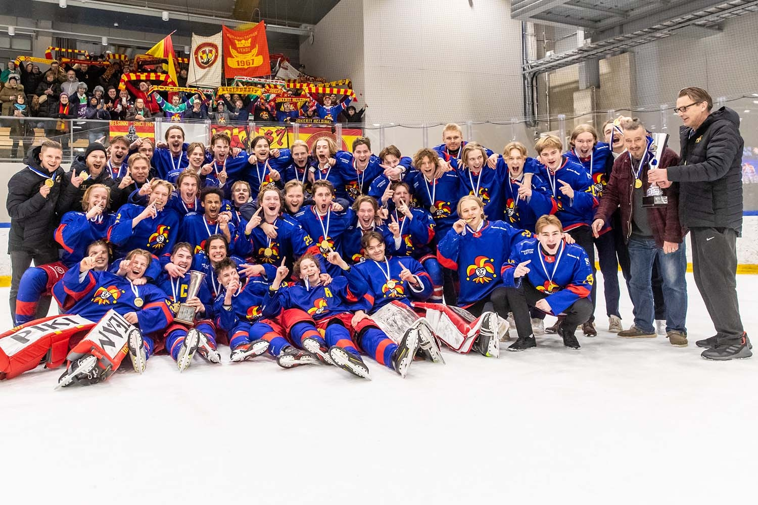 Jokerit voitti U18 SM-sarjan mestaruuden