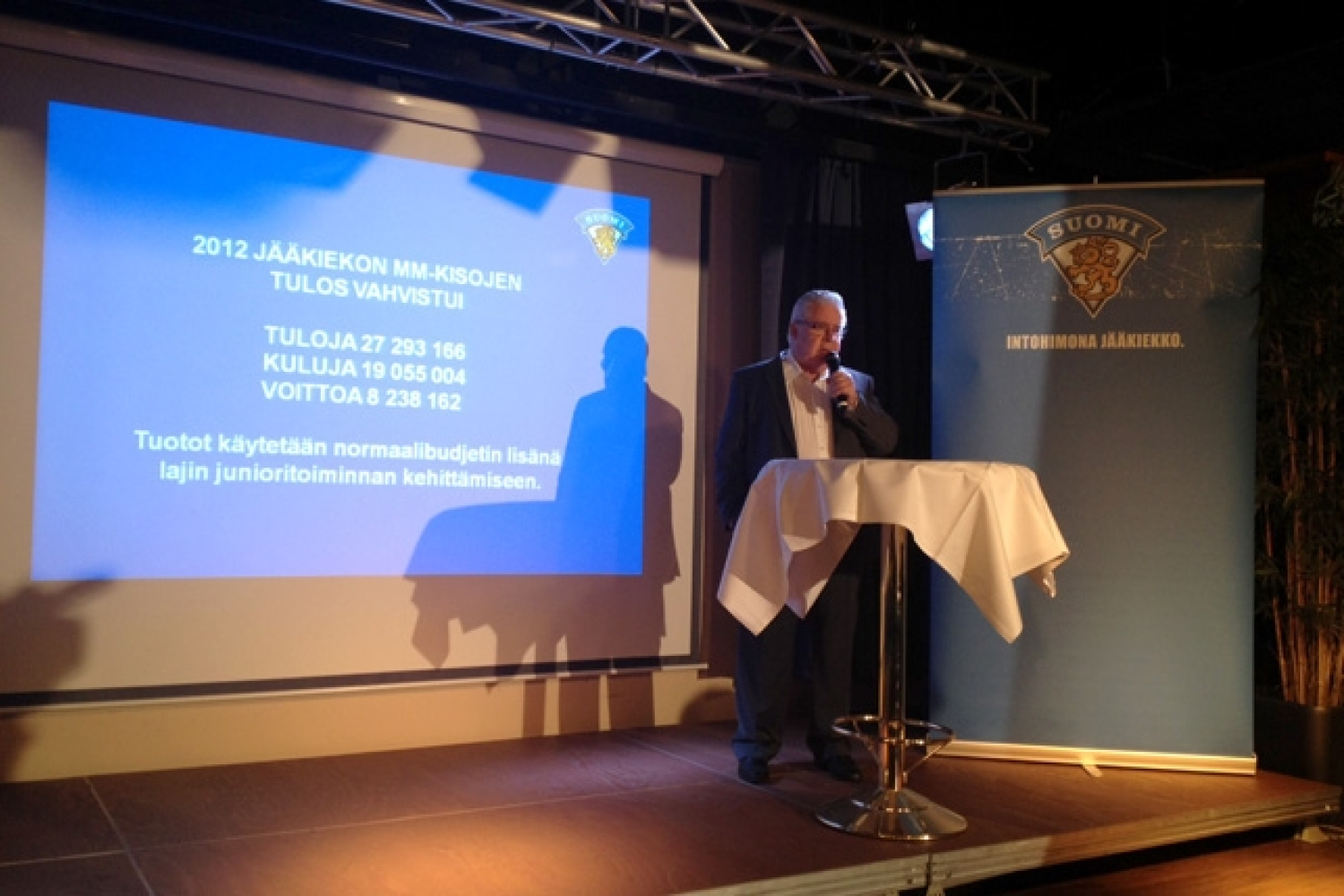MM-kotikisojen tuotto 8,2 miljoonaa euroa