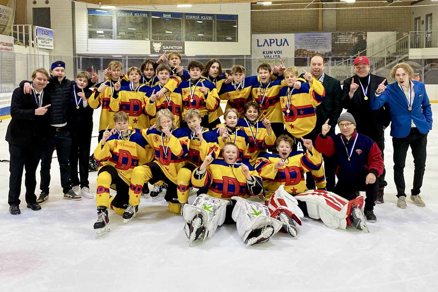 Diskos voitokas U15 A:ssa