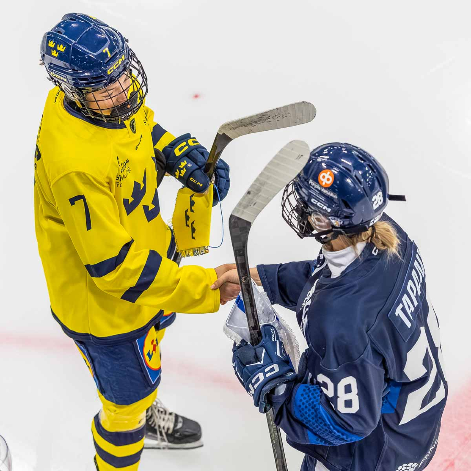 Kuvasarja: Tyttöleijonat avasi Euro Hockey Tour -kautensa Ruotsi-ottelulla