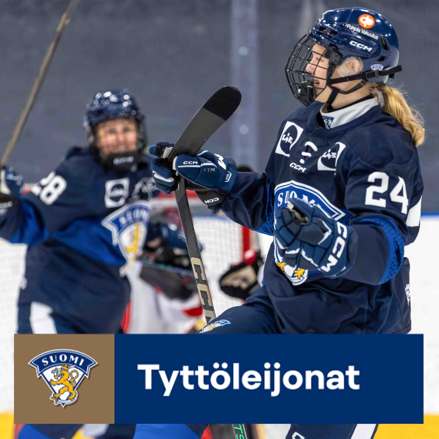 Kuvasarja: Tyttöleijonat huipensi kotiturnauksensa voitokkaasti – Sveitsi-peli kuvina