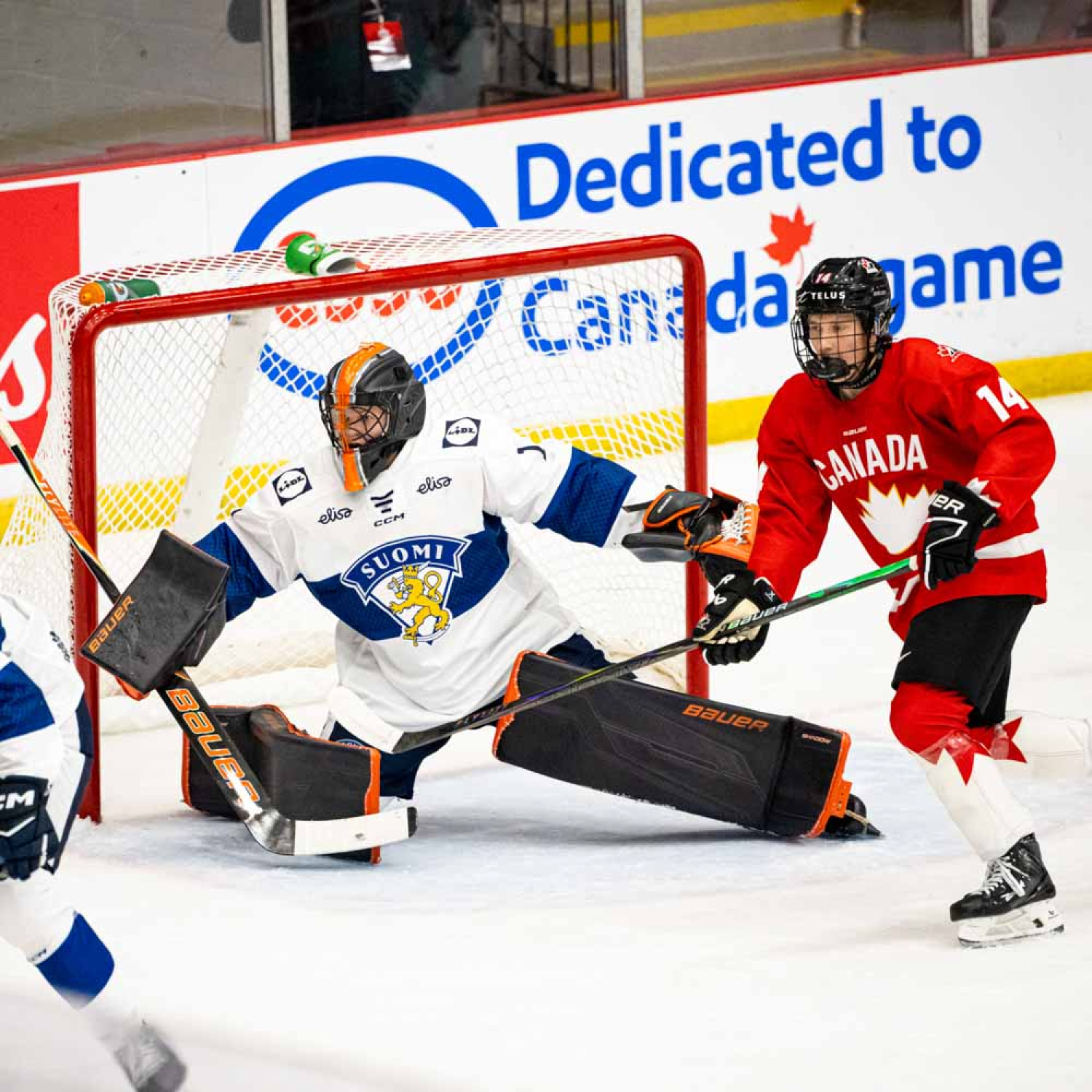 Kanada karkasi toisessa erässä U17 World Challenge -turnauksen avausottelussa – Suomi tehokas ylivoimalla