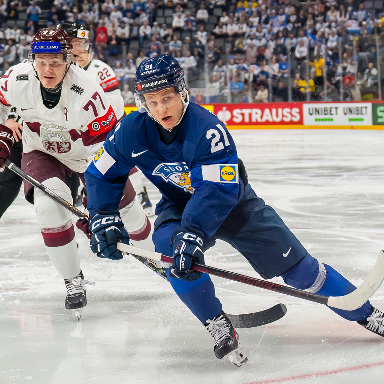 Näin A-maajoukkueen matka kohti kevään MM-kisoja etenee - Kevään ensimmäinen peli Lahdessa 22.4. Latviaa vastaan 