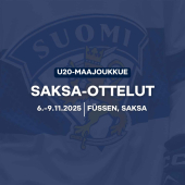 U20 haastajajoukkueen Saksa-otteluiden 2025 ohjelma, tulokset, kokoonpanot, tilastot...
