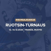 N18 Tyttöleijonien Ruotsin-turnauksen 2025 ohjelma, tulokset, kokoonpanot, tilastot...