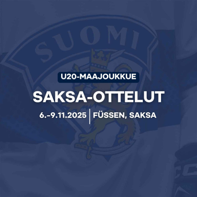 U20 haastajajoukkueen Saksa-otteluiden 2025 ohjelma, tulokset, kokoonpanot, tilastot...