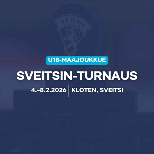 U18 Sveitsin-turnauksen 2026 ohjelma, tulokset, kokoonpanot, tilastot... 