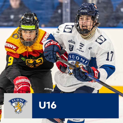 Kuvasarja: U16 paketoi Saksa-otteluiden sarjansa selvin luvuin